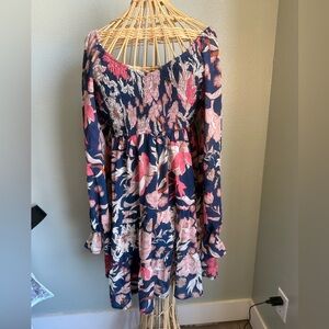 NWT Women’s Small Floral Midi Dress